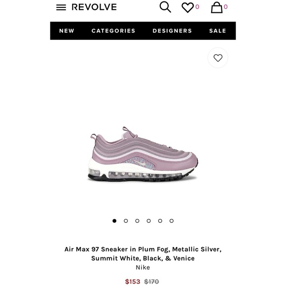 SOLD- W AIR MAX 97
PLUM FOG/METALLIC SILVER
BRUME PRUNE/ARGENT METALLIQUE - Picture 6 of 8